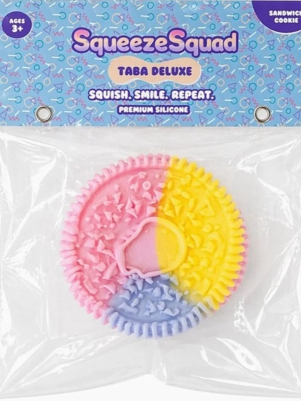 Taba Squishy Sandwich Cookie Silicone Squishy